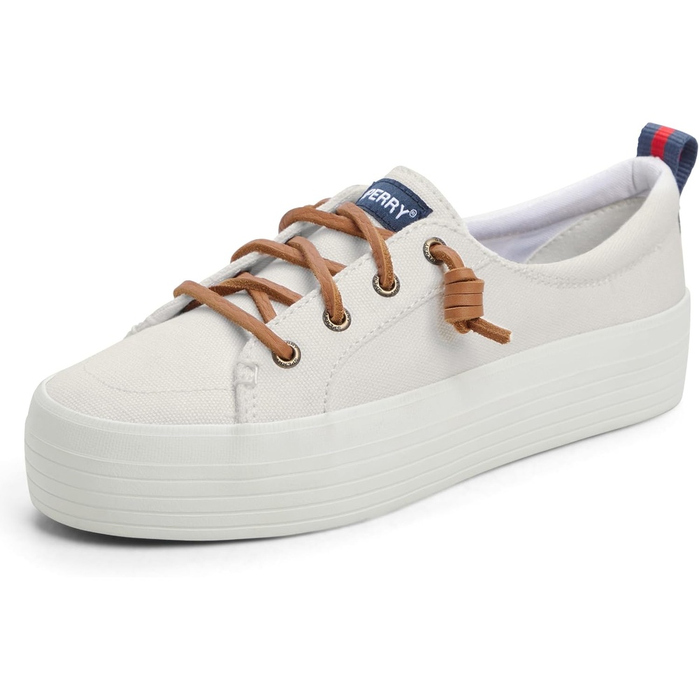 image:imageSperry Womens Crest Vibe Platform SneakerWoven White