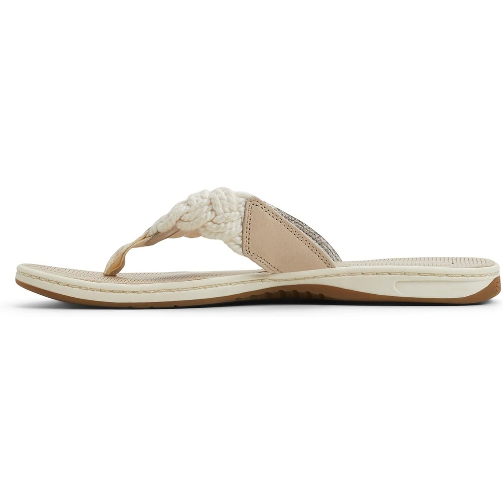 image:imageSperry Womens Parrotfish Braided Flip Flop SandalBone