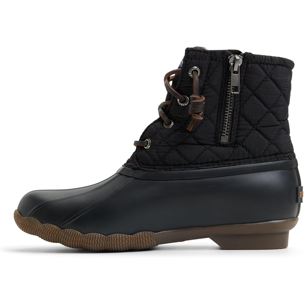image:imageSperry Womens Saltwater Duck BootQuilted Black