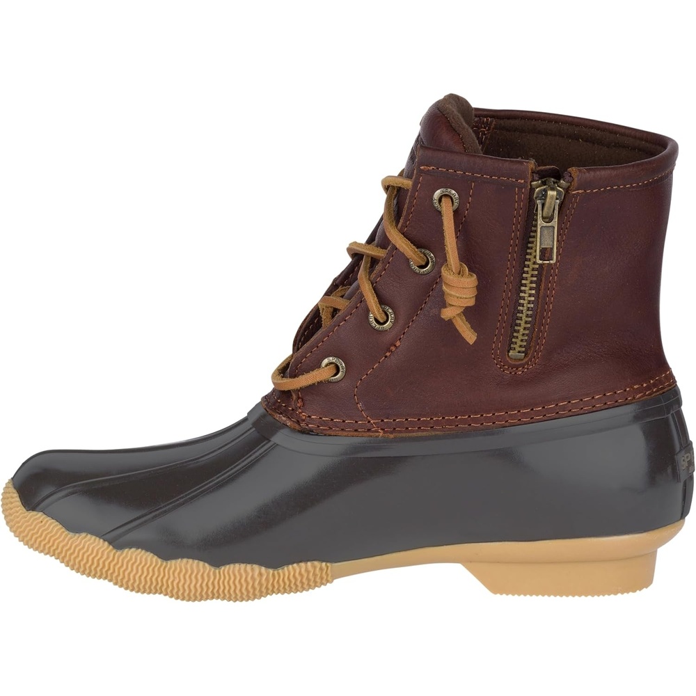 image:imageSperry Womens Saltwater Duck BootTanDk Brown