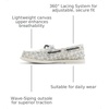 Sperry Women’s Authentic Original™ 2 Eye Lite Canvas Boat Shoe(Seashell Print)