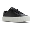 Sperry Women’s Bermuda Platform Sneaker(Black Leather)