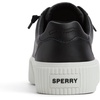 Sperry Women’s Bermuda Platform Sneaker(Black Leather)
