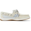 Sperry Women’s Bluefish Leather Boat Shoe(Light/Pastel Blue)