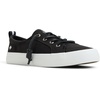 Sperry Women’s Crest Vibe Canvas Sneaker(Black)