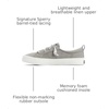 Sperry Women’s Crest Vibe Canvas Sneaker(Grey)