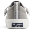 Sperry Women’s Crest Vibe Canvas Sneaker(Grey)