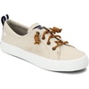 Sperry Women’s Crest Vibe Canvas Sneaker(Linen Brown 2)