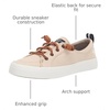 Sperry Women’s Crest Vibe Canvas Sneaker(Linen Brown 2)