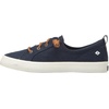 Sperry Women’s Crest Vibe Canvas Sneaker(Linen Navy)