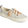 Sperry Women’s Crest Vibe Canvas Sneaker(Print White)