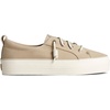Sperry Womens Crest Vibe Platform Sneaker(Brown Sc)