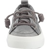 Sperry Womens Crest Vibe Platform Sneaker(Canvas Grey)