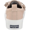 Sperry Womens Crest Vibe Platform Sneaker(Natural Lthr)