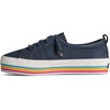 Sperry Womens Crest Vibe Platform Sneaker(Navy Blue)