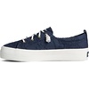 Sperry Womens Crest Vibe Platform Sneaker(Navy Lace)