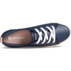 Sperry Womens Crest Vibe Platform Sneaker(Navy Leather)