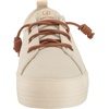 Sperry Womens Crest Vibe Platform Sneaker(Offwhite Sc)