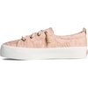 Sperry Womens Crest Vibe Platform Sneaker(Pink Lace)