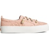 Sperry Womens Crest Vibe Platform Sneaker(Pink Lace)