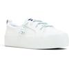 Sperry Womens Crest Vibe Platform Sneaker(White)