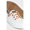 Sperry Womens Crest Vibe Platform Sneaker(White Canvas)