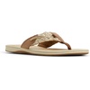 Sperry Women’s Parrotfish Braided Flip Flop Sandal(Brown)