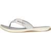 Sperry Women’s Parrotfish Braided Flip Flop Sandal(Grey/Silver)