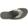 Sperry Women’s Parrotfish Braided Flip Flop Sandal(Light Grey)
