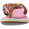 Sperry Women’s Parrotfish Braided Flip Flop Sandal(Sahara)