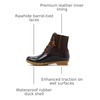 Sperry Women’s Saltwater Duck Boot(Dark Brown/Tan)