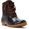 Sperry Women’s Saltwater Duck Boot(Dark Brown/Tan)