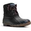 Sperry Women’s Saltwater Duck Boot(Quilted Black)