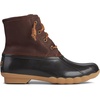 Sperry Women’s Saltwater Duck Boot(Tan/Dk Brown)