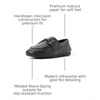 Sperry Women’s Slimboat Leather Boat Shoe(Black)