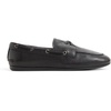 Sperry Women’s Slimboat Leather Boat Shoe(Black)