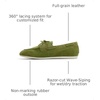 Sperry Women’s Slimboat Leather Boat Shoe(Olive Suede)