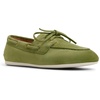 Sperry Women’s Slimboat Leather Boat Shoe(Olive Suede)