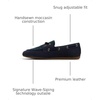 Sperry Women’s Slimboat Leather Boat Shoe(Plaid Navy)