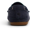 Sperry Women’s Slimboat Leather Boat Shoe(Plaid Navy)