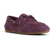 Sperry Women’s Slimboat Leather Boat Shoe(Prune)
