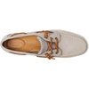 Sperry Women’s Songfish 3-Eye Leather Boat Shoe(Grey Jaq)
