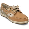 Sperry Women’s Songfish 3-Eye Leather Boat Shoe(Linen Oat)