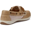 Sperry Women’s Songfish 3-Eye Leather Boat Shoe(Woven Tan)