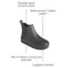 Sperry Women’s Torrent Chelsea Rain Boot(Black/Black)