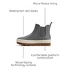 Sperry Women’s Torrent Chelsea Rain Boot(Grey)