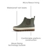 Sperry Women’s Torrent Chelsea Rain Boot(Olive)