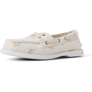 Sperry Women’s Authentic Original™ 2 Eye Lite Canvas Boat Shoe(Embossed Floral)