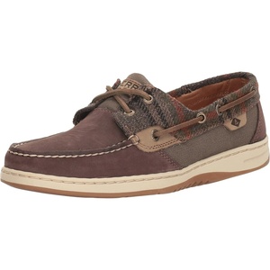Sperry Women’s Bluefish Leather Boat Shoe(Brown)