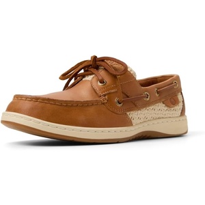 Sperry Women’s Bluefish Leather Boat Shoe(Light Brown)